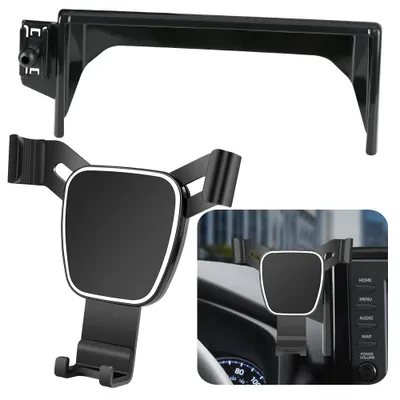 Immagine prodotto di Supporto per telefono per auto "musttrue", compatibile con Toyota RAV4 LX XLE dal 2019 al 2024, e con Toyota RAV4