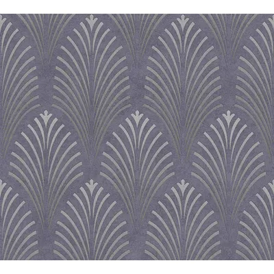 Produktbild von A.S. Création Art Deco Tapete Pop Style Vliestapete schwarz silber grau 10,05 m x 0,53 m