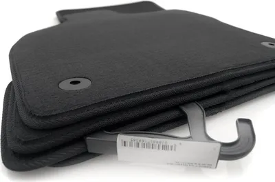 Immagine prodotto di Tappetini adatti per Skoda Rapid (tutti) set di tappetini per auto in velluto di qualità, perfetta vestibilità, 4 pezzi, nero