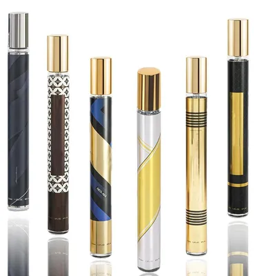 Productafbeelding van Herenparfumbestel, 6 x 35 ml eau de parfum, met geurnoten van cederhout, munt en muskus