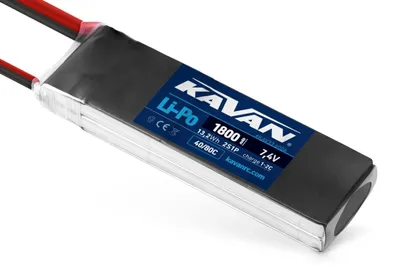 Zdjęcie produktu dla KAVAN Li-Po 1800mAh/7,4V 40/80C 13,2Wh
