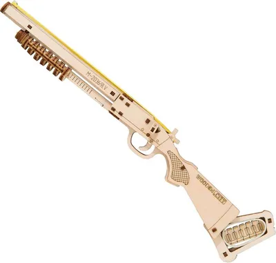 Image de WOODEN CITY Puzzle 3D fusil Judgment Day RMT-870, 42 pièces