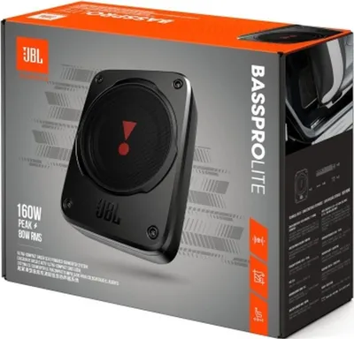 Image de JBL BassPro Lite - Actieve Underseat Autosubwoofer - 200 W