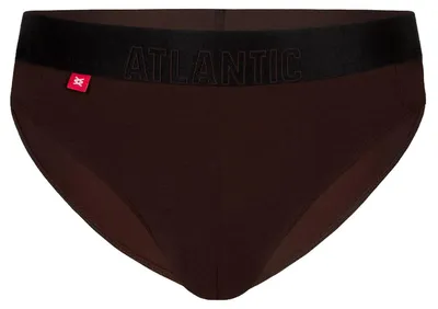 Zdjęcie produktu dla Bielizna sportowa Atlantic, kolor brązowy/czarny, anatomiczny krój, komfort, rozmiar M
