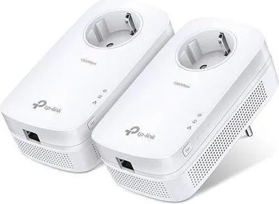Produktbild von TP-LINK AV1200-Gigabit-Powerline-Adapter KIT mit Frontsteckdose (TL-PA8010P KIT)