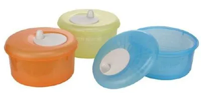 Image de Essoreuse à salade BURI 24 cm 4 litres jaune