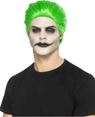 Produktbild von Smiffys - "Slick Trickster" Perücke für Herren SM1396 (Einheitsgröße) (Grün)