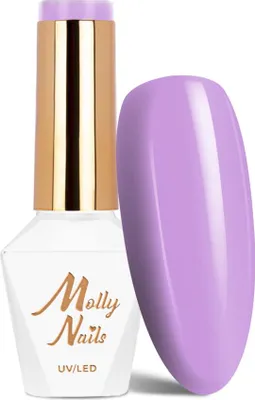 Obrázek produktu pro Molly Nails Flamingo Cosmopolitan HEMA/Di-HEMA-free hybridní lak na nehty, 8 g, č. 142