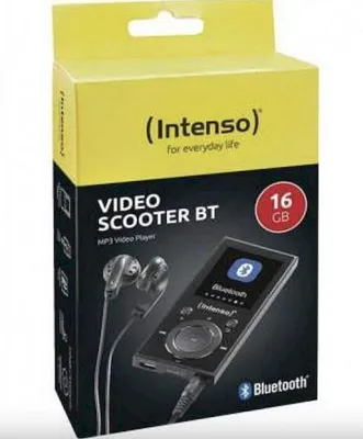Produktbild von Intenso 3717470 Intenso Video Scooter MP4-Player schwarz 16 GB