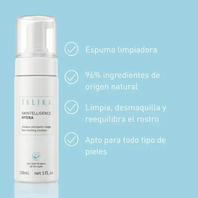 Obrázok produktu pre Talika Skintelligence Hydra Moisturising Foaming Cleanser 150ml