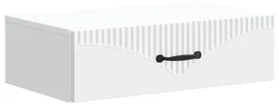 Immagine prodotto di Tavolino da Parete Laterale Bianco 59 x 34,5 x 17 cm