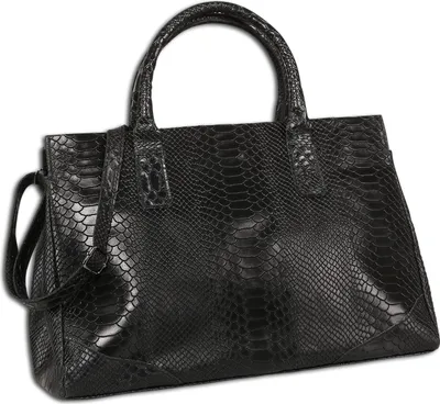 Produktbild von Toscanto Handbags Henkeltasche schwarz Leder OTT172HS1