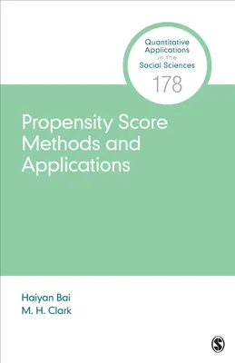 Produktbild von Bai, H: Propensity Score Methods and Applications