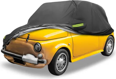 Produktbild von Wasserdichte Autoabdeckung Outdoor Vollgarage für Fiat 500 2007-2022