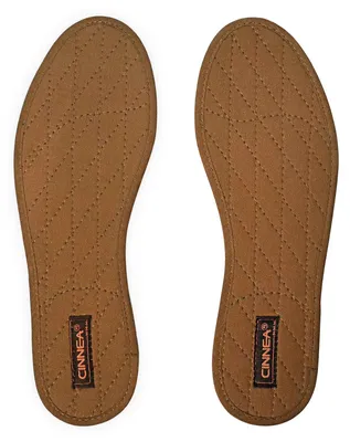 Produktbild von CINNEA® Wellness Zimt-Einlegesohlen - Die natürliche Lösung gegen Fußschweiß, Fußgeruch und Temperaturschwankungen im SchuhGröße41