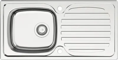Produktbild von CENTA Spüle RIGIL 860 x 435 mm edelstahl