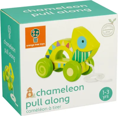 Produktbild von Ziehspiel Chamäleon, Orange Tree Toys
