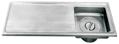 Produktbild von KWC Gipsabscheider, SIRIUS, Edelstahl, 1000x420x600, Wandmontage, Auffangwanne