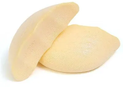 Produktbild von Elastische Inlegzehen aus PolyurethanSchuhsohlenmaterial, Knipbar, Schokabsorberend, Elastisch, Zart, Beige