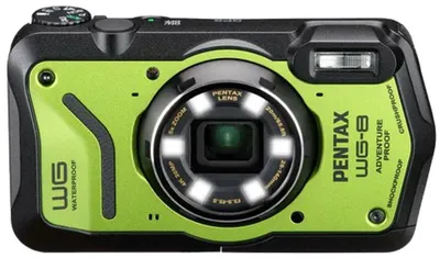 Imagen del producto de Ricoh - WG-8 GREEN - 20 megapíxeles - resistente al agua