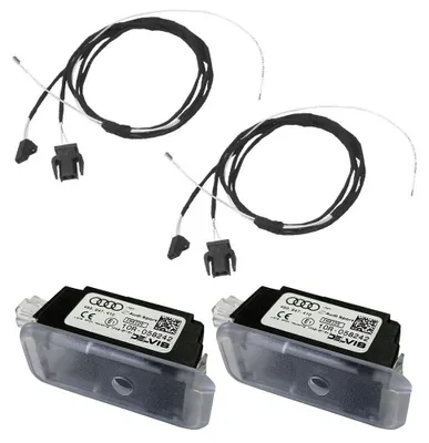 Für Audi A4 B8 8K A5 8T Q5 8R Original Audi Sport LED Einstiegsbeleuchtung Kabel in der Farbe von KUFATEC GmbH & Co. KG