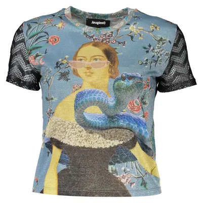 Immagine prodotto di Desigual Kurzarm-T-Shirt Damen Blau