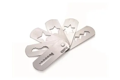Imagen del producto de Adaptador para hacer galletas con forma, marca GEFU, modelo Spritzgebäckvorsatz TRICA, tamaño 7/8