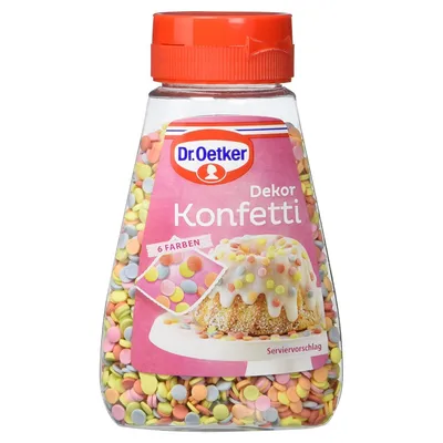 Produktbild von Dr. Oetker Dekor Konfetti, 100 g
