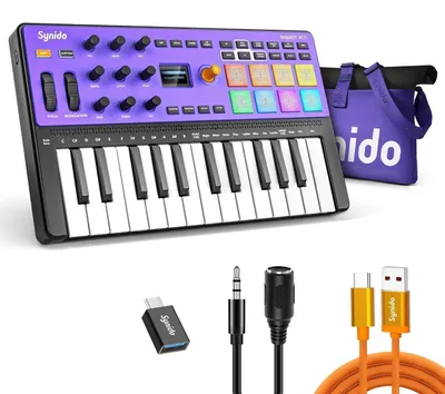 Obrázek produktu pro Bezdrátová MIDI klaviatura s 25 klávesami