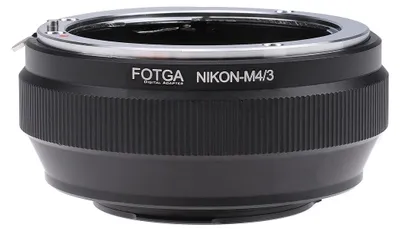 Image de Solidchoice - Adaptateur d'objectif Nikon AI vers appareil photo Micro Four Thirds (M4/3)
