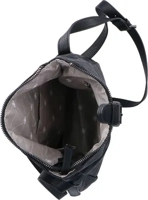 Produktbild von Rieker Damen Umhängetasche Foldover mit Zierschnelle H1103, Farbe:Schwarz