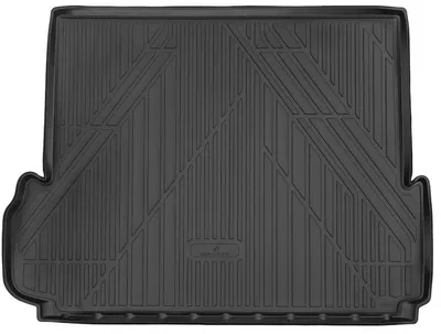 Produktbild von WALSER XTR Kofferraumwanne für Toyota Land Cruiser (J15) 2013-Heute, 7 Sitzer 3. Reihe geklappt , 100% passgenaue Antirutschmatte Auto, Kofferraum Schutzmatte, Auto Gummimatten
