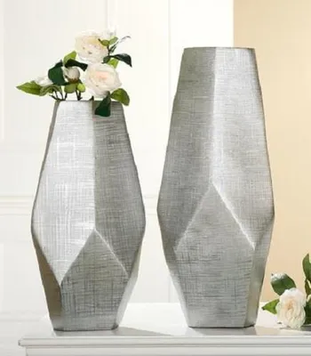 Produktbild von Gilde Alu Designvase Riga 65819