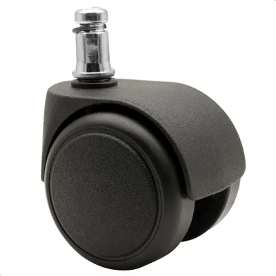 Produktbild von WAGNER Bürostuhlrolle HART - Ø 50 mm, intervallgebremst, Steckstift 11x20 mm, Tragkraft je 50 kg - 01401261