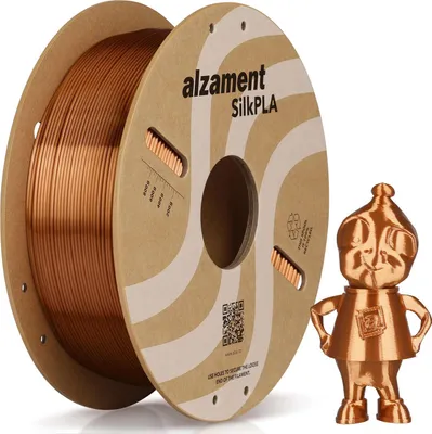 Image de Alzament PLA Silk 1 kg Rot Kupfer