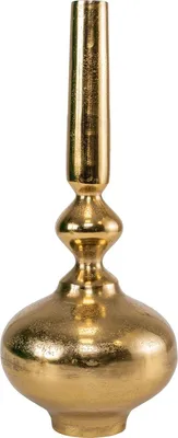 Productafbeelding van Vaas Bolan metaal goud ø16,5x39cm
