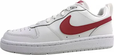 Produktbild von Nike Court Borough Low Sportschuhe Kinder Sneaker sportlicher Schnürer Weiß Freizeit, Schuhgröße:EUR 36 | US 4Y