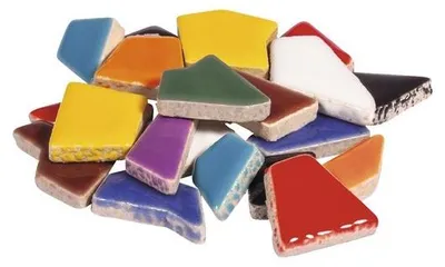 Produktbild von Fun Ceramica Mosaiksteine Mischung 380 Stk bunt