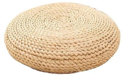 Immagine prodotto di Tappetini tatami: morbidi e confortevoli. Ideali per yoga e meditazione. Cuscini rotondi per il pavimento, dimensioni 40 x 40 cm. Facili da pulire. Disponibili in 2 tessuti. Cuscini per la meditazione