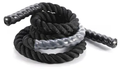 Produktbild von INF Gewichtetes Springseil 25mm Polyester 3m mit Stahlhülse für Cardio