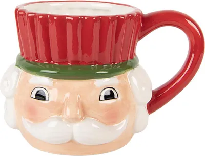 Produktbild von Clayre & Eef Tasse Nussknacker 350 ml Rot Keramik