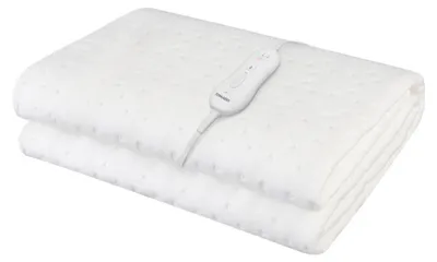 Zdjęcie produktu dla Koc elektryczny Tomado do podścielenia, koc grzewczy na łóżko pojedyncze, 150 x 80 cm, polar