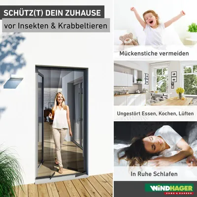 Produktbild von Türvorhang Standard 100 x 220 cm weiß