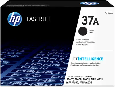 Image de HP 37A černá LaserJet Cartridge, CF237A