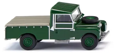 Immagine prodotto di Wiking Auto Land Rover Pickup - verde scuro 010704