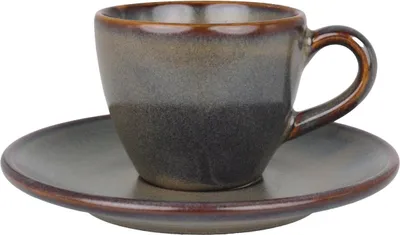 Obrázek produktu pro Bonna Gloire – šálky na espresso a podšálky – 80 cc – porcelán – sada 6 ks