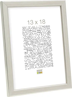 Produktbild von Holzrahmen S41J Deknudt 30x45 cm silber