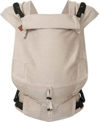 Produktbild von Hoppediz Babytrage Primeo, für Neugeborene ab Geburt, Bauchtrage, Rückentrage, 100% Baumwolle, Djerba