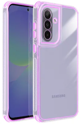 Produktbild von Avizar, Verstärkte Hülle im Materialmix für Samsung Galaxy A37, Violett