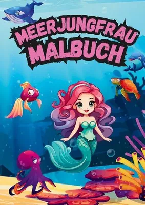 Produktbild von Das große Meerjungfrauen Malbuch